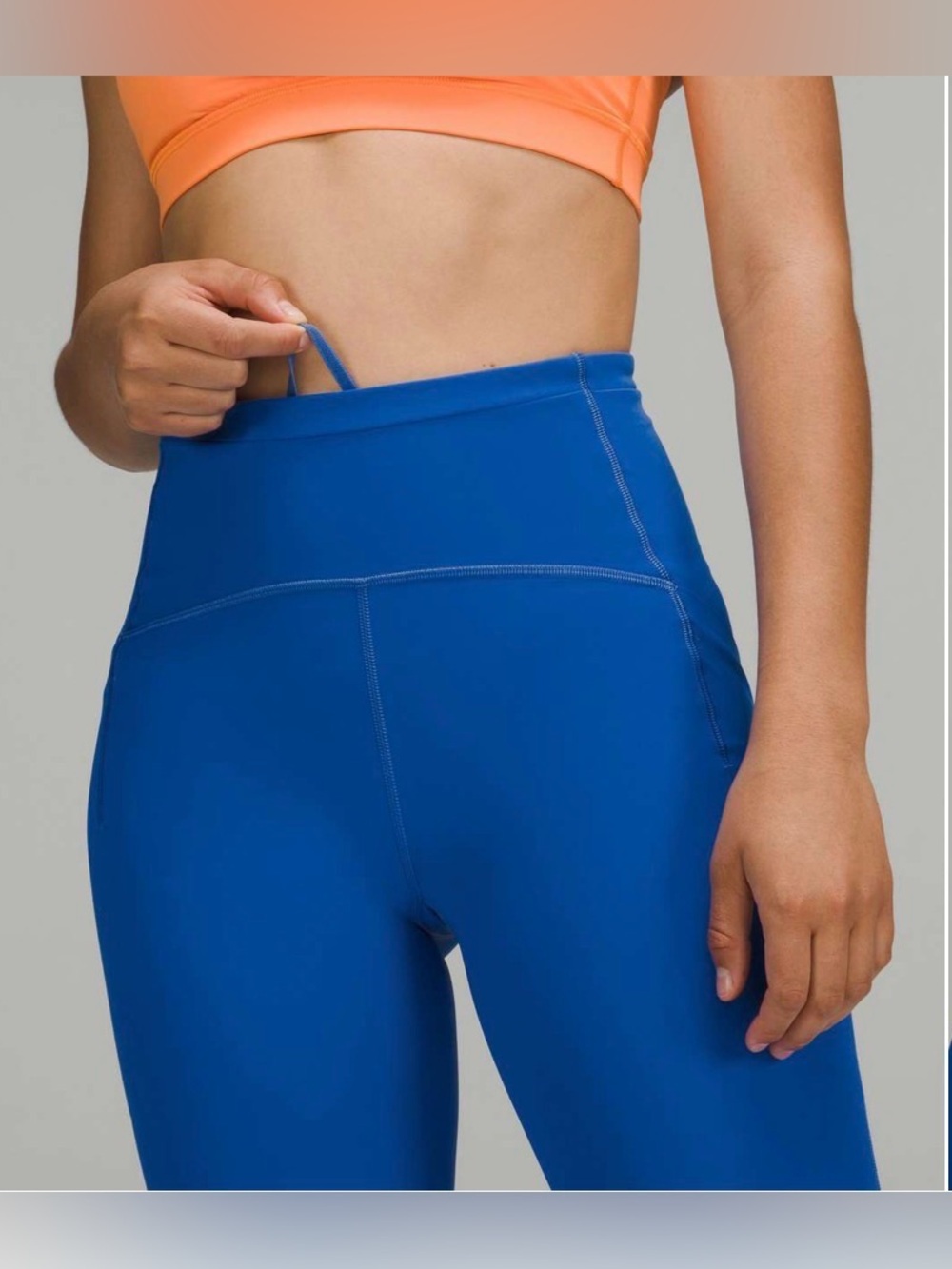 Lululemon Swift Speed High-Rise Tight 28" Blazer Blue Tone. Size 10 - Picture 3 of 14